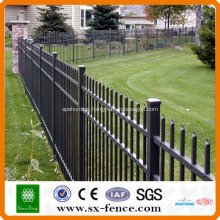 PVC coated steel tube fence